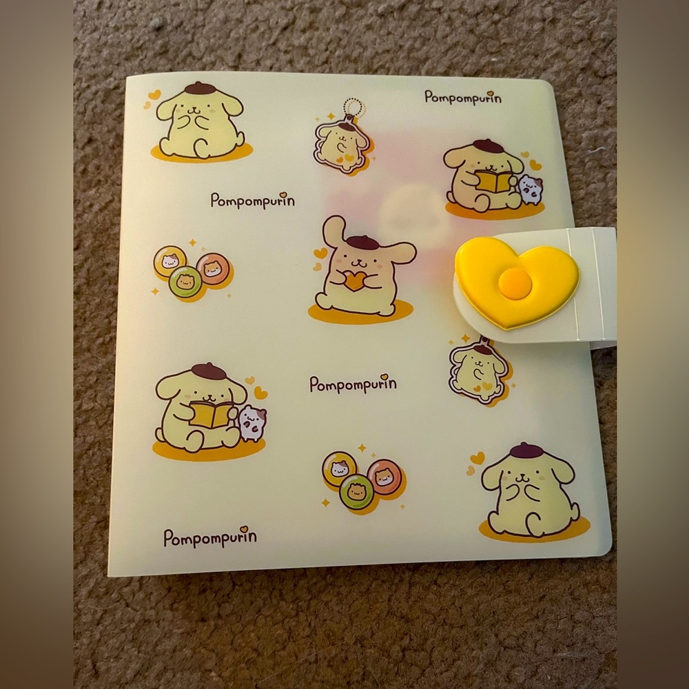 Pompompurin small binder